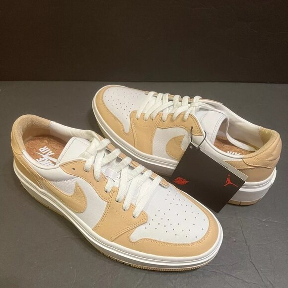 Air Jordan Womens 1 Elevate Low 'White Onyx' - DH7004-102 Size: Womens 8 - Picture 4 of 7